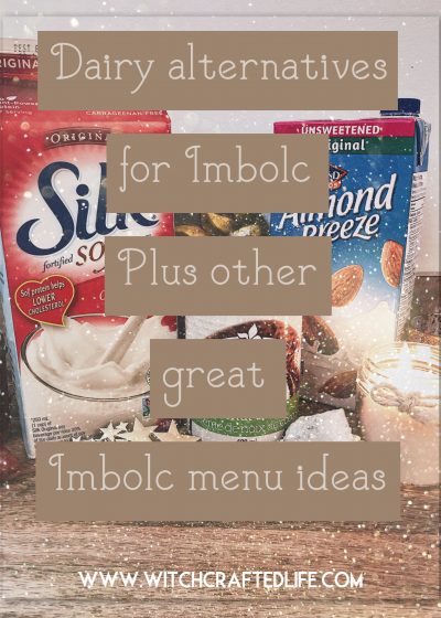 Dairy alternatives for Imbolc