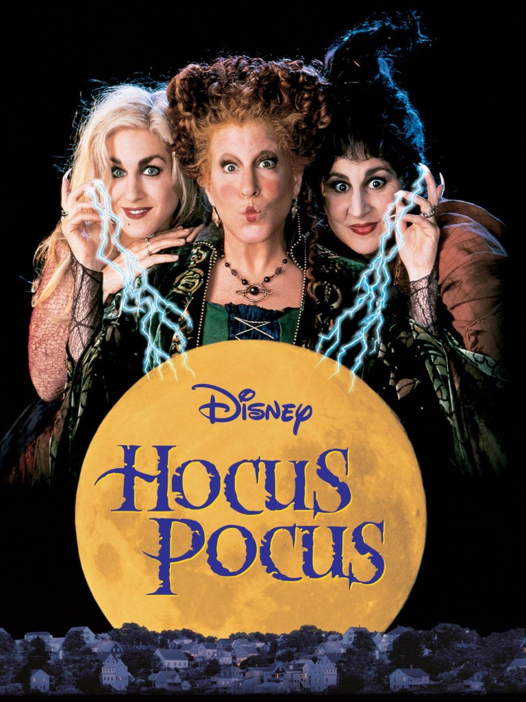 Hocus Pocus Disney movie poster.