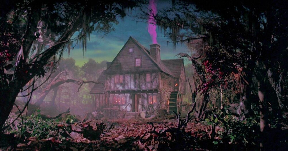 Sanderson Sister Cottage from Disney's 1993 Halloween cult classic, Hocus Pocus. 