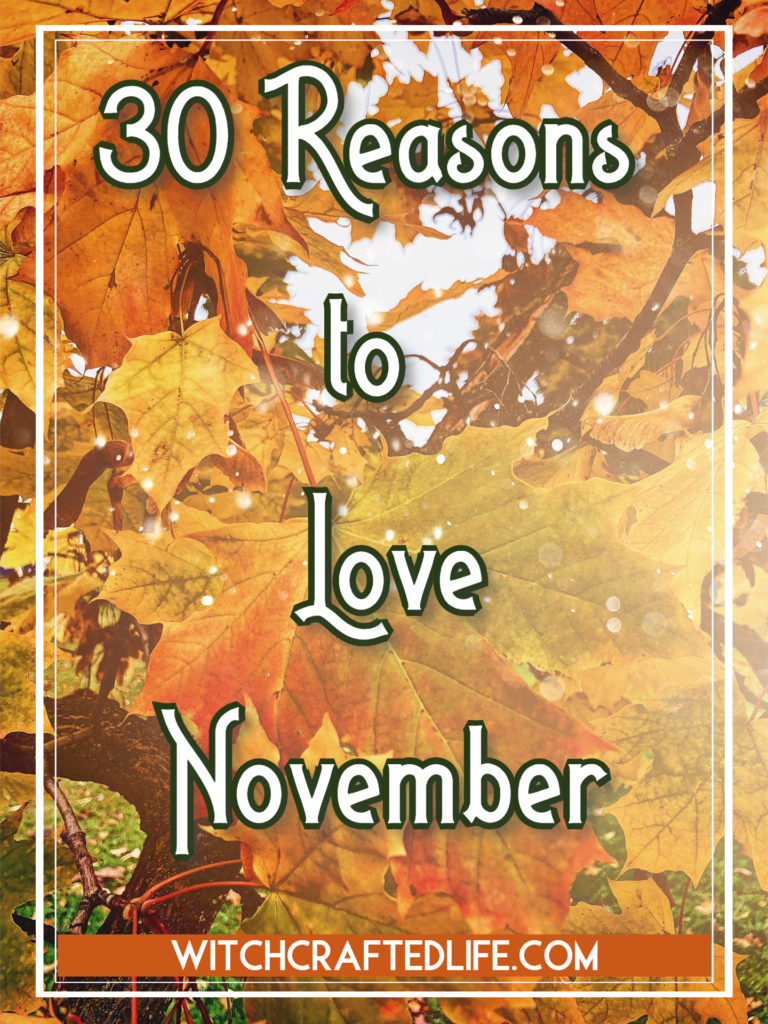 30 Reasons to Love November