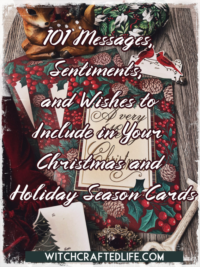 28 Messages, Sentiments, and Wishes to Include in Your Christmas