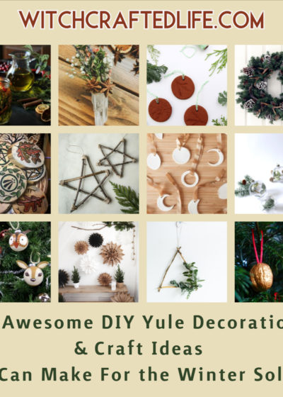 50 Awesome DIY Yule Decorations and Craft Ideas You Can Make for the Winter Solstice