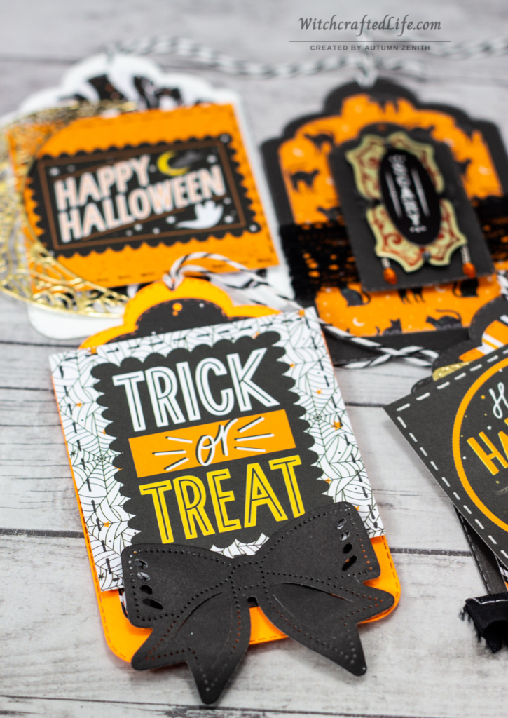 Cute, Fun, and Very Easy to Make Halloween Gift Tag Set