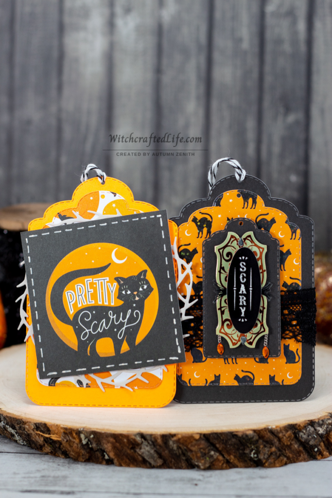 Cute, Fun, and Very Easy to Make Halloween Gift Tag Set