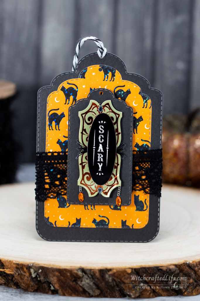 Cute, Fun, and Very Easy to Make Halloween Gift Tag Set
