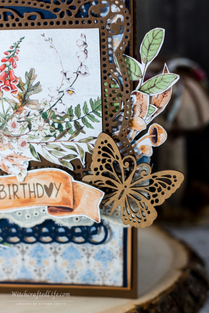 Adorable Woodland Themed Happy Birthday Lots of Layers and Fussy Cutting