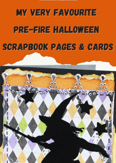 My Very Favourite Pre-fire Halloween Scrapbook Pages and Cards_Projects Created by Autumn Zenith