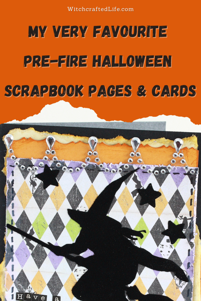 My Very Favourite Pre-fire Halloween Scrapbook Pages and Cards_Projects Created by Autumn Zenith
