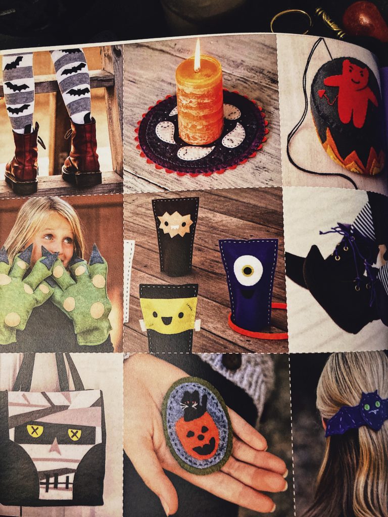 Book Review: Felt-o-ween: 40 Scary-Cute Projects to Celebrate Halloween Kathy Sheldon and Amanda Carestio