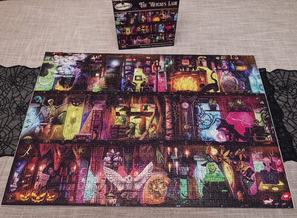 The Witches Lair jigsaw puzzle product review and company founder interview