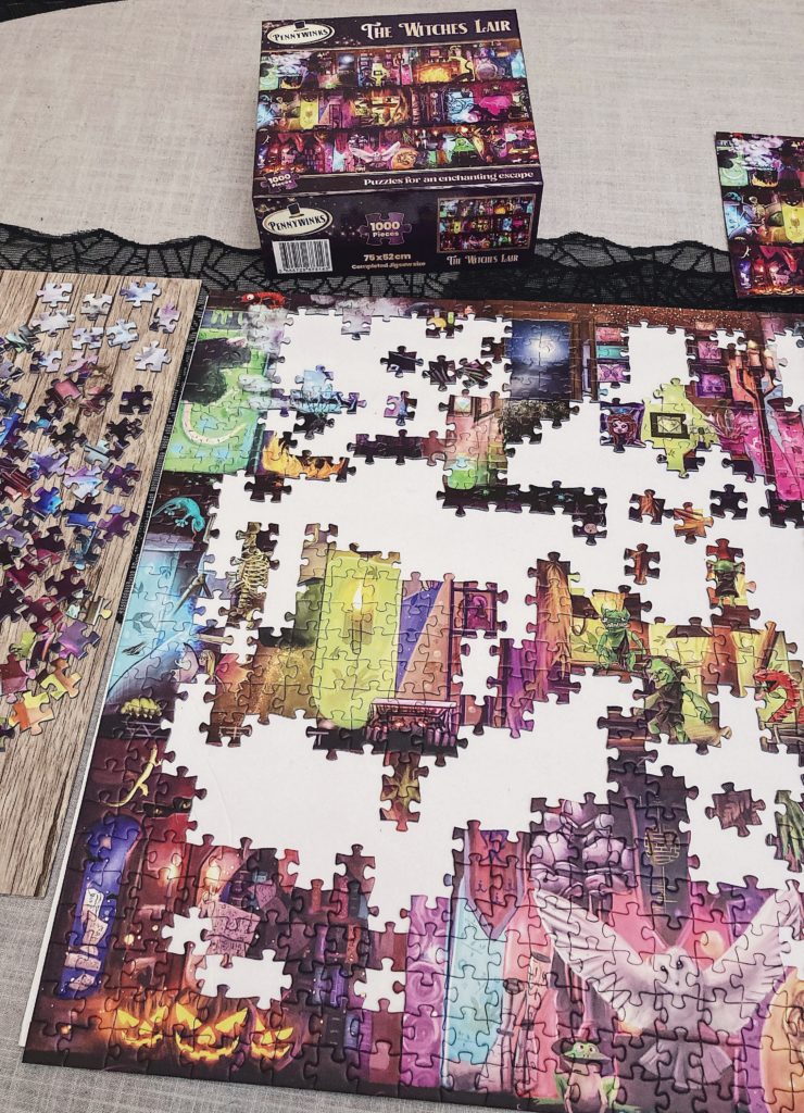 The Witches Lair jigsaw puzzle product review and company founder interview
