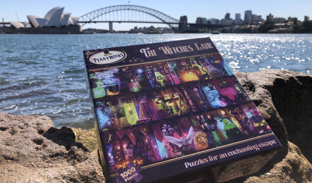 The Witches Lair jigsaw puzzle product review and company founder interview