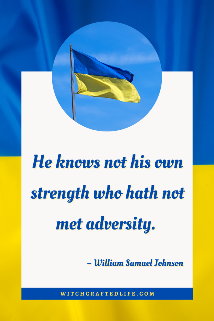 He knows not his own strength William Samuel Johnson quote_War in Ukraine