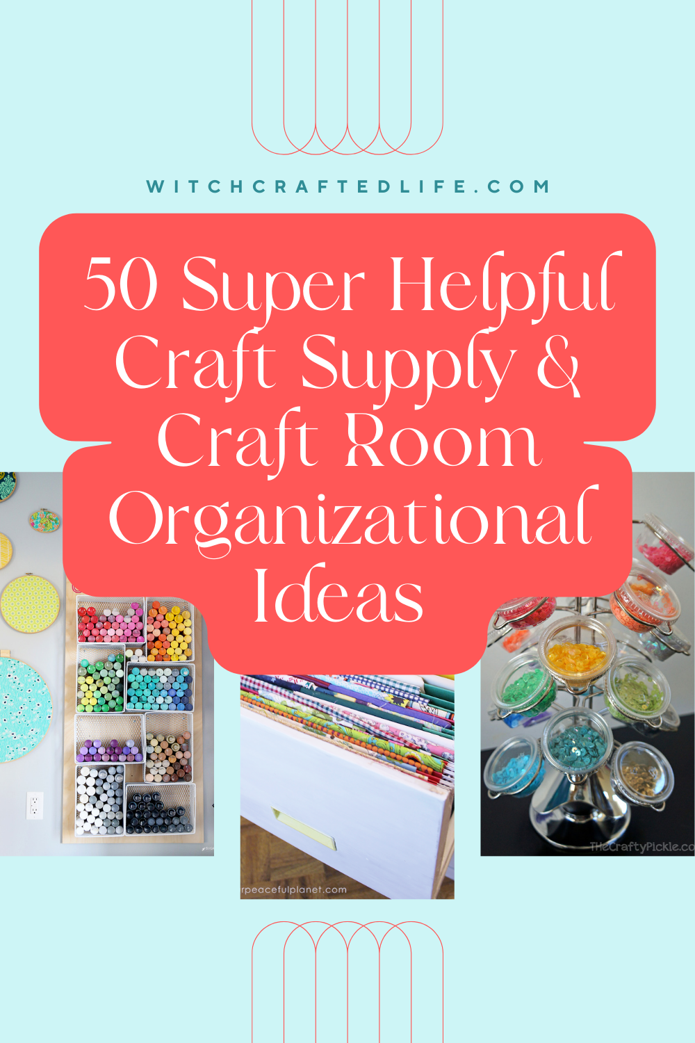 Craft Room Organization + Décor Resources - Happiness is Homemade