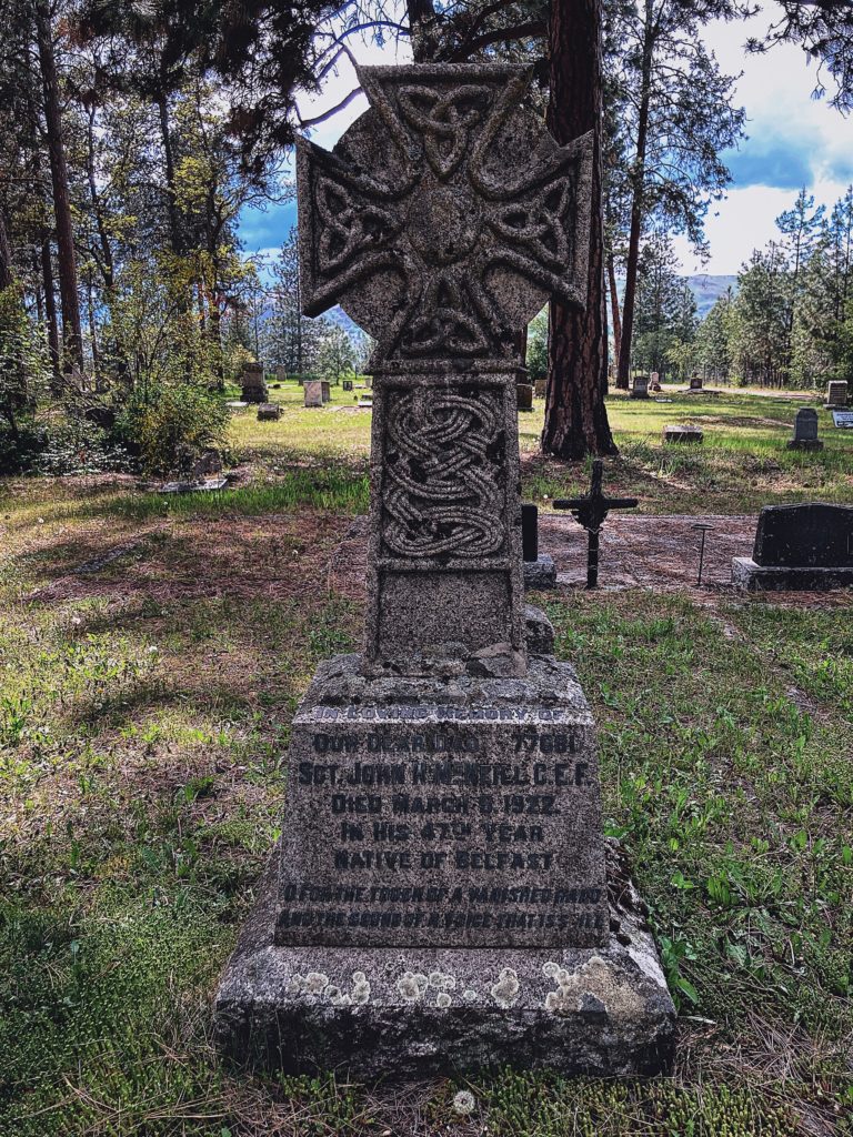 The Past and Present History of Pleasant Valley Cemetery, Vernon, British Columbia, Canada