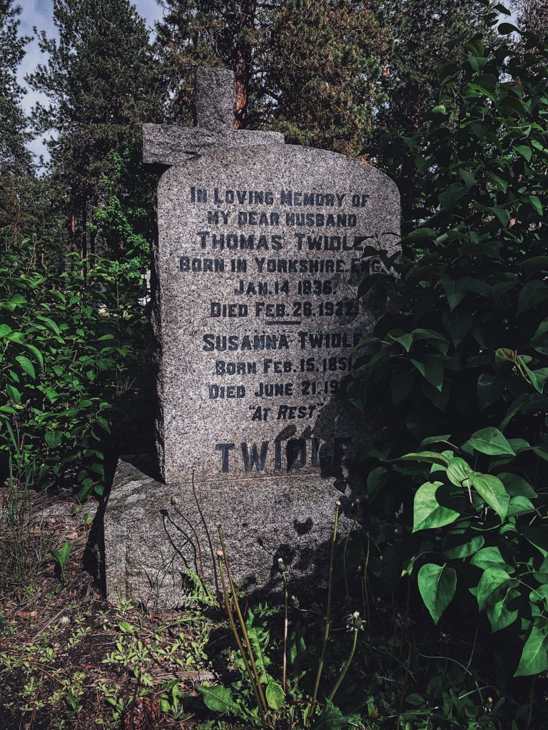 The Past and Present History of Pleasant Valley Cemetery, Vernon, British Columbia, Canada