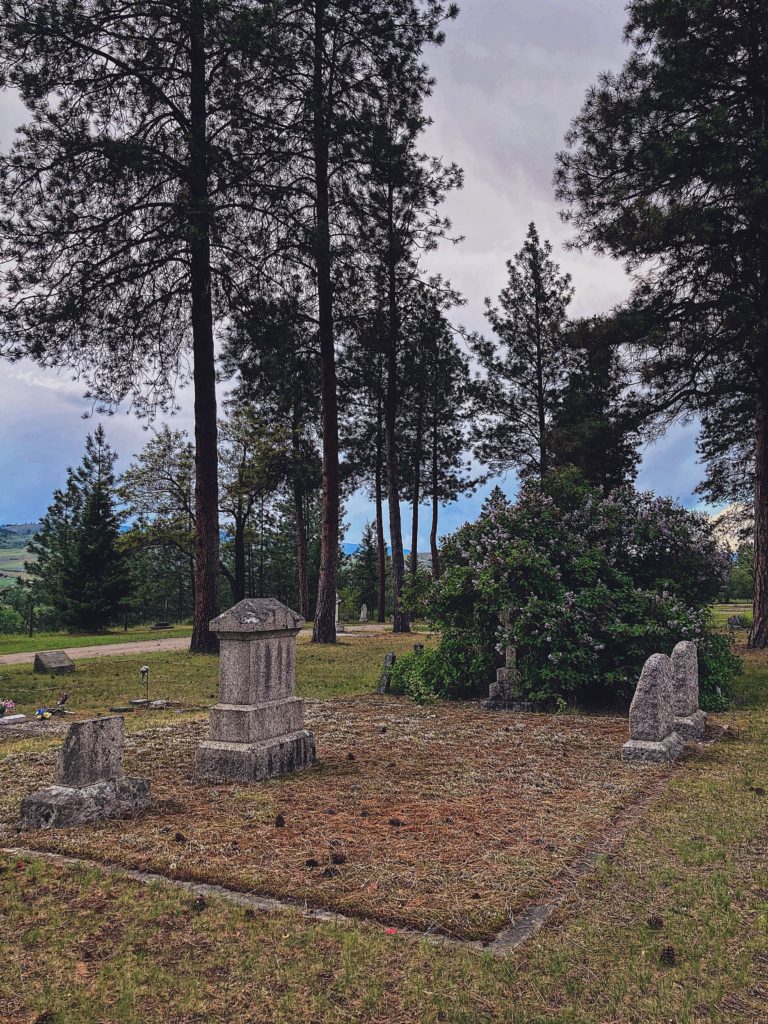 The Past and Present History of Pleasant Valley Cemetery, Vernon, British Columbia, Canada